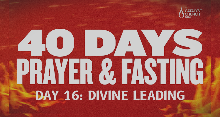 40 DAYS OF PRAYER AND FASTING: DAY 16 (Divine Leading)